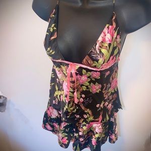 Victoria’s Secret satin sleep cami & shortie
